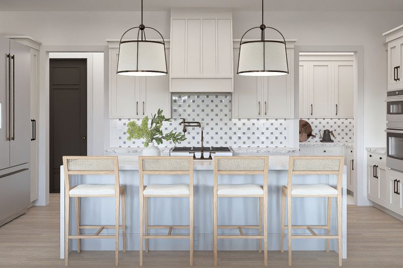 House Blueprint - Interior - Kitchen for Farmhouse House Plan #455-745 - 3 bed, 2.5 bath