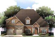 Tudor Style House Plan - 3 Beds 2 Baths 2311 Sq/Ft Plan #119-332 