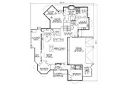 Traditional Style House Plan - 4 Beds 4.5 Baths 3449 Sq/Ft Plan #5-335 