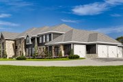 European Style House Plan - 7 Beds 7 Baths 8339 Sq/Ft Plan #54-586 