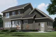 Traditional Style House Plan - 3 Beds 2.5 Baths 1973 Sq/Ft Plan #51-1195 