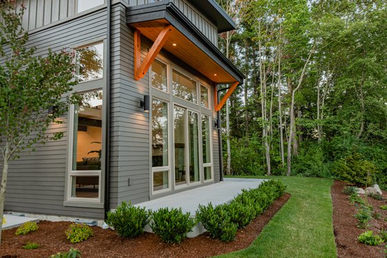 Exterior - Other Elevation 3 for Contemporary House Plan #1070-14 - 3 bed, 2.5 bath