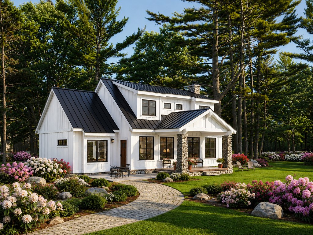 Exterior - Front Elevation 2 for Farmhouse House Plan #928-419 - 3 bed, 2 bath