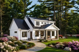 Architectural House Design - Exterior - Front Elevation for Farmhouse House Plan #928-419 - 3 bed, 2 bath