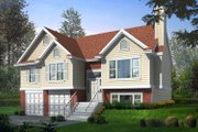 Traditional Style House Plan - 3 Beds 2 Baths 1291 Sq/Ft Plan #100-303 