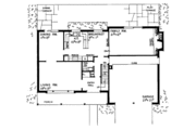 Country Style House Plan - 5 Beds 3.5 Baths 2490 Sq/Ft Plan #72-565 Floor 