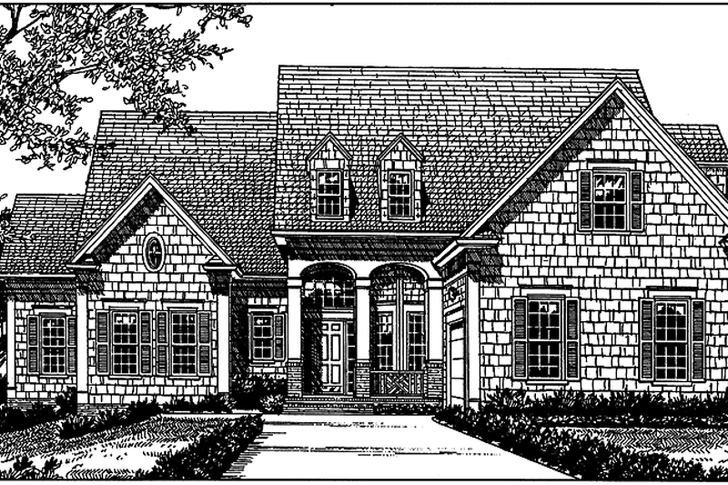 Home Plan - Exterior - Front Elevation 3 for Victorian House Plan #453-174 - 4 bed, 3.5 bath