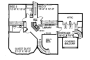 Country Style House Plan - 4 Beds 4.5 Baths 3986 Sq/Ft Plan #60-723 