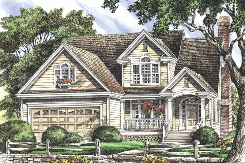 Dream House Plan - Exterior - Front Elevation 4 for Country House Plan #929-697 - 3 bed, 2.5 bath