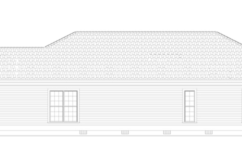 Dream House Plan - Exterior - Other Elevation 1 for Country House Plan #17-3057 - 3 bed, 3 bath