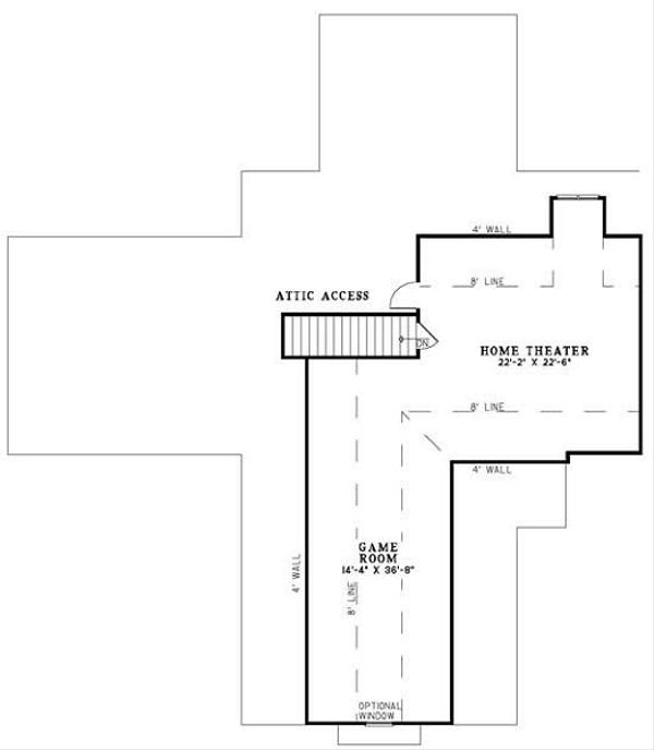 Dream House Plan - Ranch Floor Plan - Other Floor Plan #17-1166