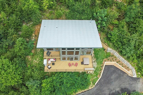 Exterior - Other Elevation 5 for Modern House Plan #123-116 - 3 bed, 2 bath