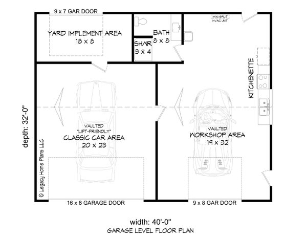 Dream House Plan - Southern Floor Plan - Main Floor Plan #932-777