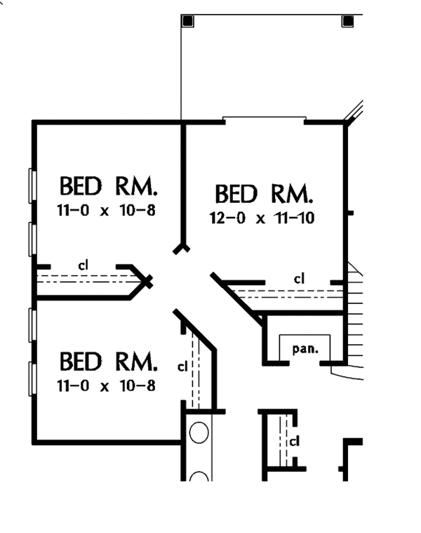 House Blueprint - Country Floor Plan - Other Floor Plan #929-269