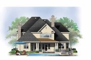 European Style House Plan - 4 Beds 3.5 Baths 3027 Sq/Ft Plan #929-863 