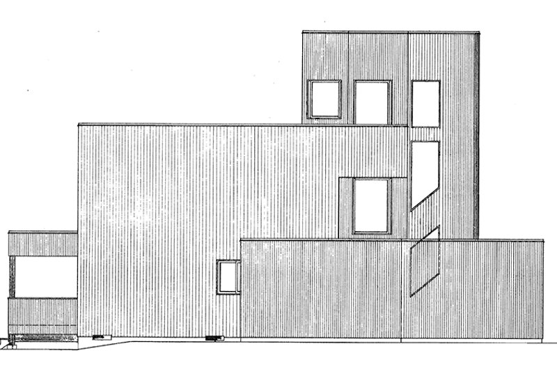 Dream House Plan - Exterior - Other Elevation 1 for Contemporary House Plan #320-1018 - 3 bed, 2 bath
