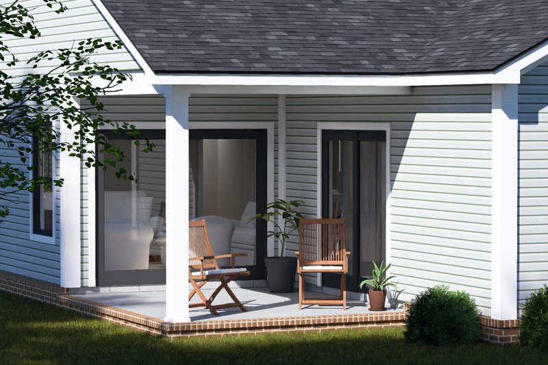 Architectural House Design - Exterior - Other Elevation 3 for Cottage House Plan #513-2499 - 5 bed, 3 bath