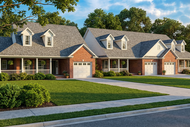 Dream House Plan - Traditional Exterior - Front Elevation Plan #17-573