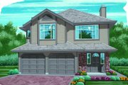Traditional Style House Plan - 3 Beds 2 Baths 1375 Sq/Ft Plan #47-558 