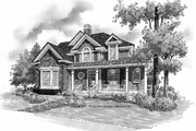 Victorian Style House Plan - 3 Beds 3 Baths 2328 Sq/Ft Plan #930-180 