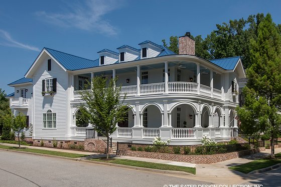 Exterior - Other Elevation for Classical House Plan #930-460 - 3 bed, 4.5 bath