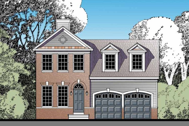 House Plan Design - Traditional Exterior - Front Elevation Plan #1029-58