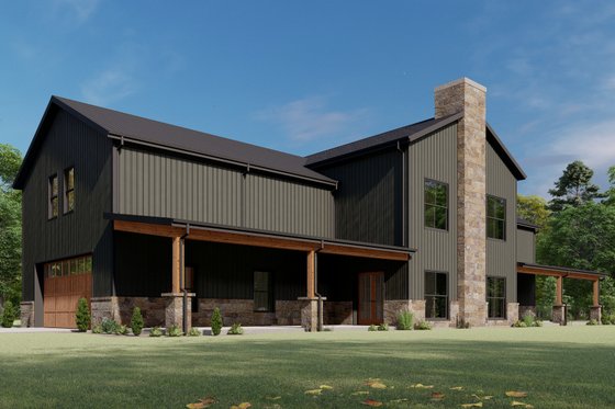 Exterior - Other Elevation 6 for Farmhouse House Plan #1092-54 - 5 bed, 3.5 bath