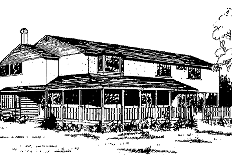House Plan Design - Adobe / Southwestern Exterior - Front Elevation Plan #60-916