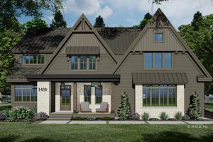 Craftsman Exterior - Front Elevation Plan #51-1267