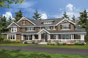 Craftsman Style House Plan - 4 Beds 3.5 Baths 5810 Sq/Ft Plan #132-335 