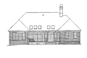 Traditional Style House Plan - 4 Beds 2.5 Baths 2625 Sq/Ft Plan #929-177 
