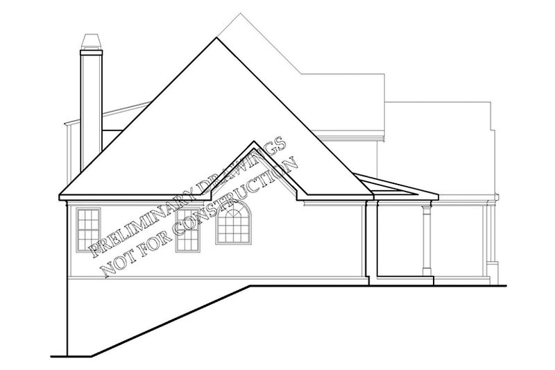 Home Plan - Exterior - Other Elevation 1 for Country House Plan #927-915 - 4 bed, 3 bath