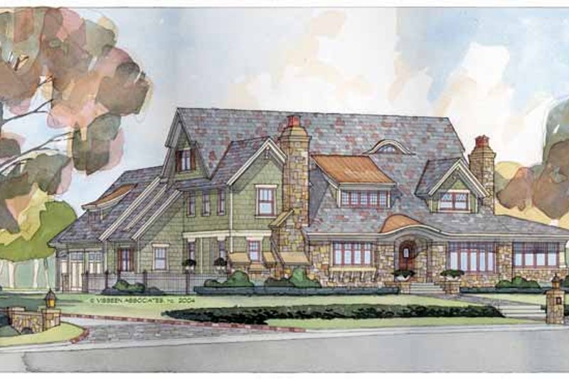 Dream House Plan - Exterior - Front Elevation 7 for Craftsman House Plan #928-19 - 4 bed, 3.5 bath