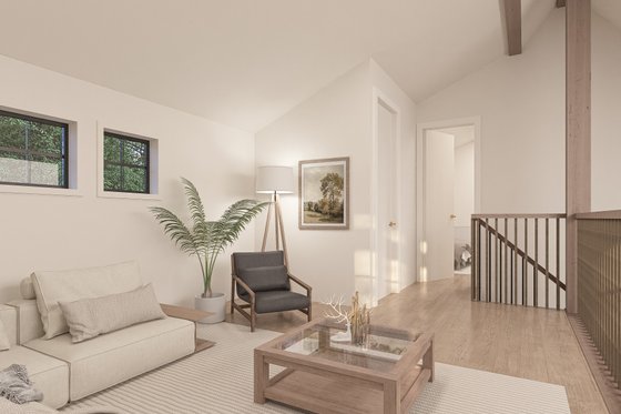 Interior - Other for Cabin House Plan #1114-2 - 2 bed, 2 bath