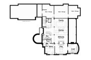 European Style House Plan - 5 Beds 6 Baths 7669 Sq/Ft Plan #928-3 