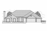 Traditional Style House Plan - 4 Beds 3 Baths 2666 Sq/Ft Plan #65-180 