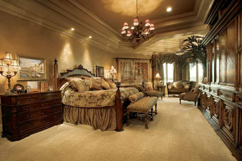 Dream House Plan - Interior - Master Bedroom for European House Plan #930-357 - 4 bed, 4 bath