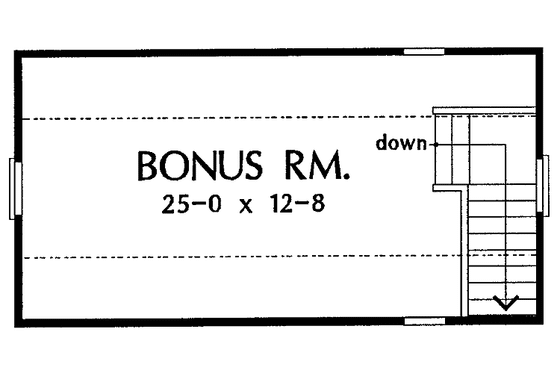 Floor Plan - Other Floor for Country House Plan #929-262 - 3 bed, 2.5 bath