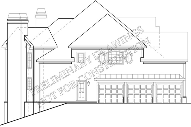Home Plan - Exterior - Other Elevation for Country House Plan #927-641 - 5 bed, 4.5 bath
