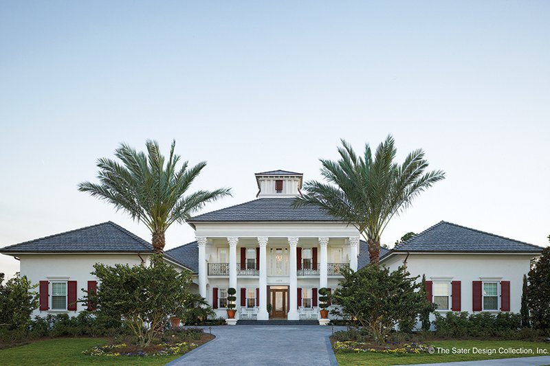 Home Plan - Exterior - Front Elevation 3 for Southern House Plan #930-354 - 4 bed, 4.5 bath