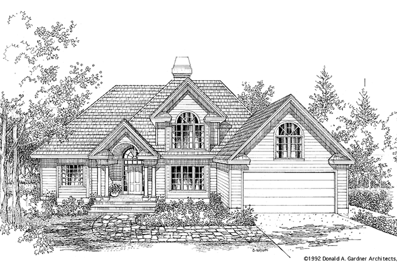House Design - Traditional Exterior - Front Elevation Plan #929-138