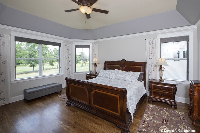 Dream House Plan - Interior - Master Bedroom for Craftsman House Plan #929-988 - 4 bed, 4 bath