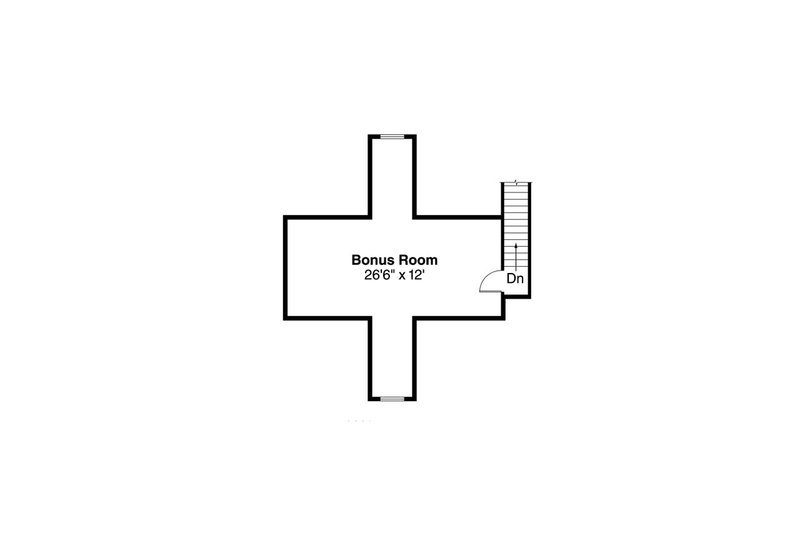 Home Plan - Floor Plan - Upper Floor House Plan #124-561 - 3 bed, 2 bath