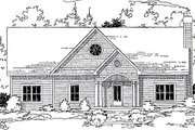 Colonial Style House Plan - 3 Beds 2.5 Baths 2117 Sq/Ft Plan #312-831 