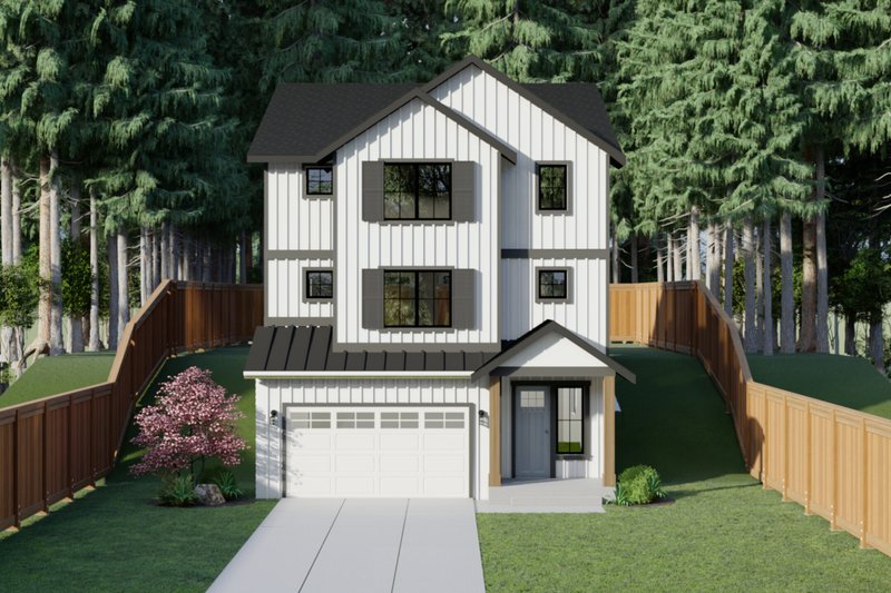 Dream House Plan - Traditional Exterior - Front Elevation Plan #569-96