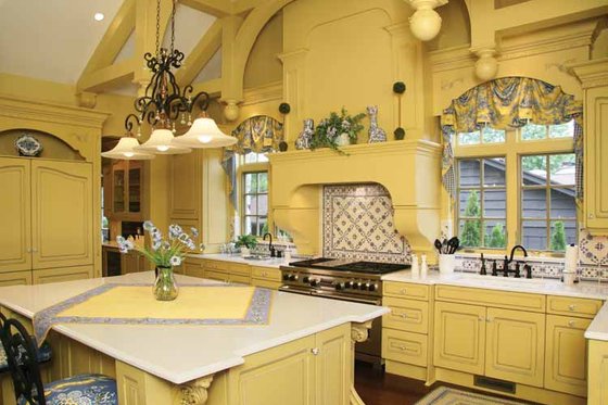 Interior - Kitchen 3 for Country House Plan #928-166 - 3 bed, 4 bath