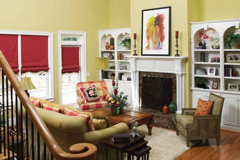 Home Plan - Interior - Family Room 1 for Country House Plan #929-755 - 3 bed, 3.5 bath