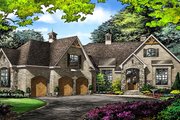 Country Style House Plan - 3 Beds 3.5 Baths 3322 Sq/Ft Plan #929-1006 