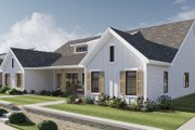 Modern Style House Plan - 3 Beds 2 Baths 1483 Sq/Ft Plan #455-353 Exterior 