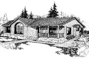 Ranch Style House Plan - 3 Beds 2 Baths 1812 Sq/Ft Plan #60-125 